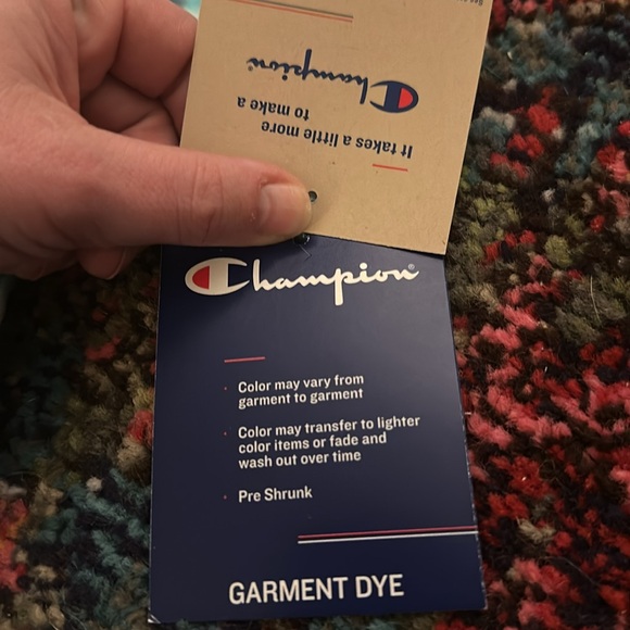 NWT Champion Tie Dye Crop Tee - Large - Picture 8 of 9